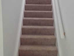 carpet cleaning stairs 5 before